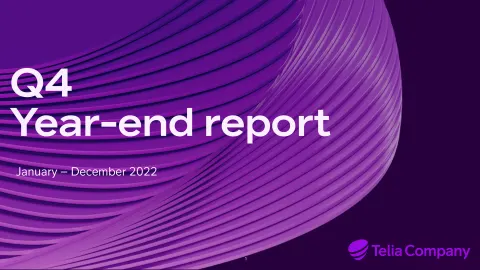 Telia Company | Results Presentation Deck | 38 slides