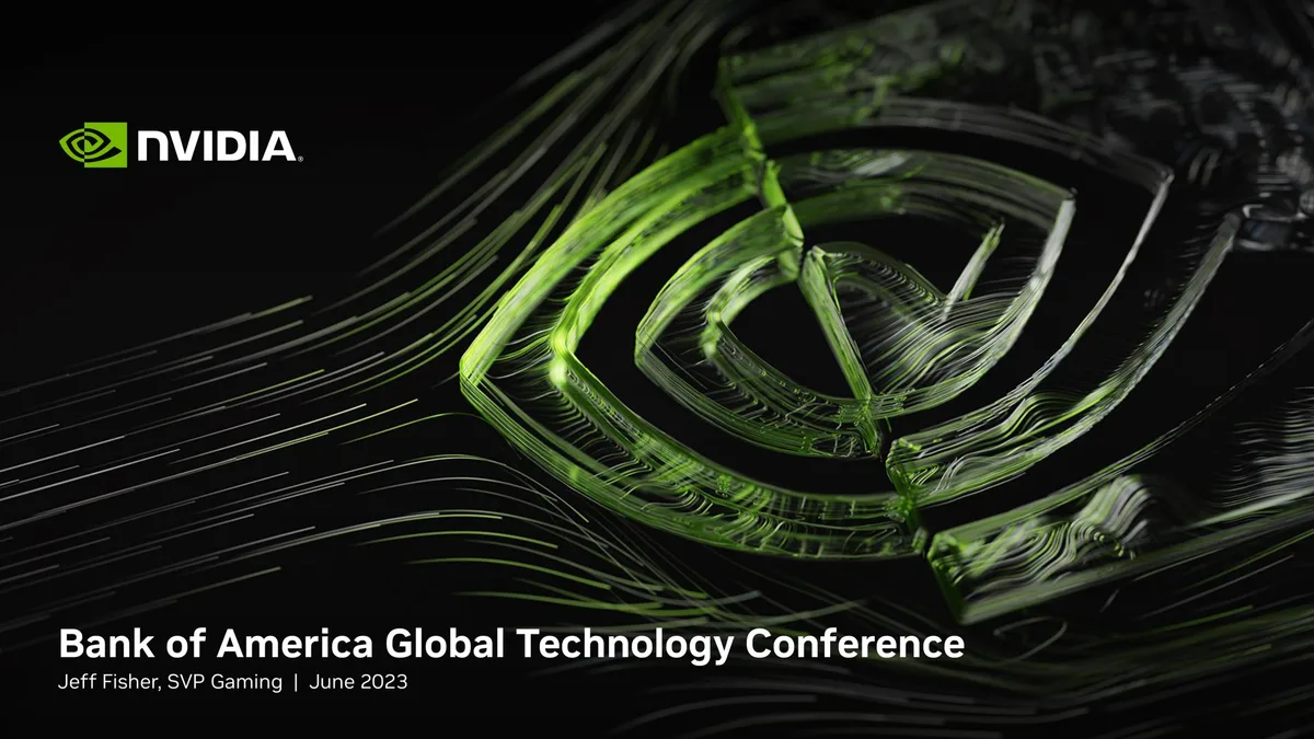 NVIDIA | Investor Conference Presentation Deck | 7 slides · slide 1