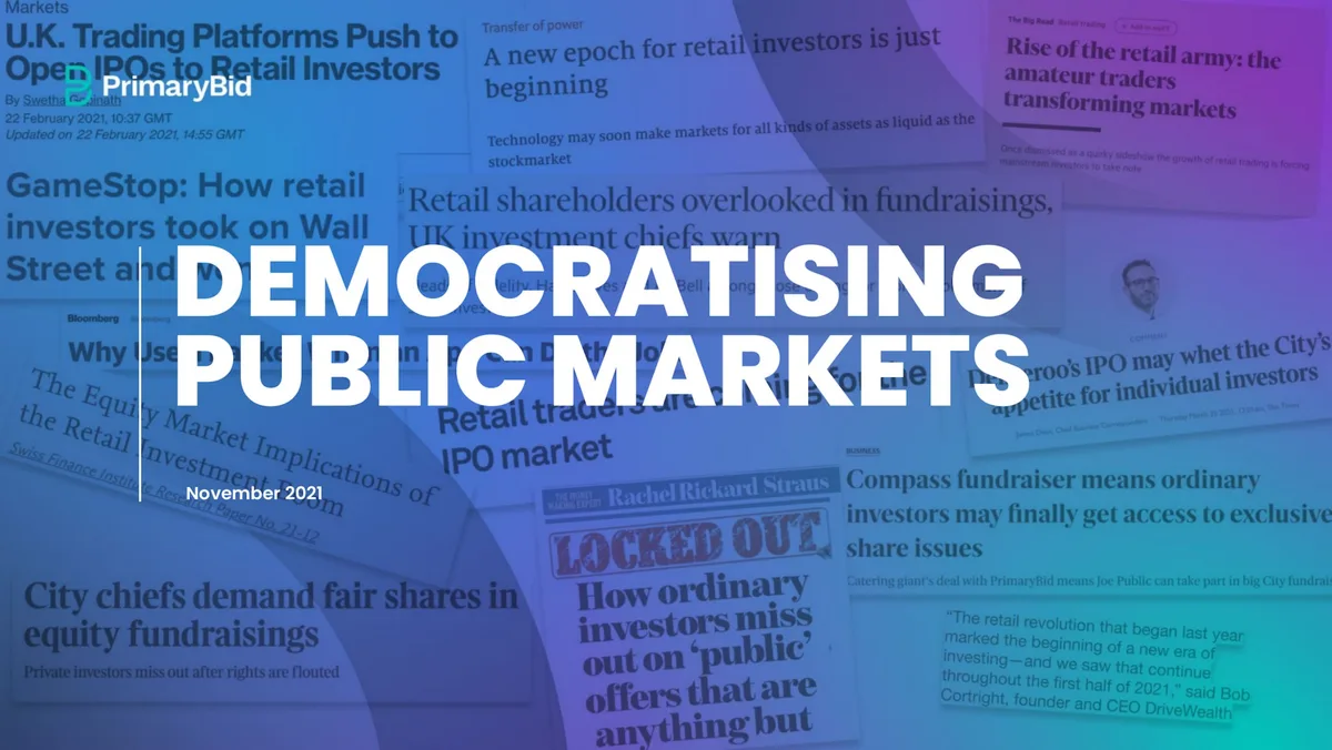 The slide uses a 'wall of press' technique to establish market urgency and social proof.