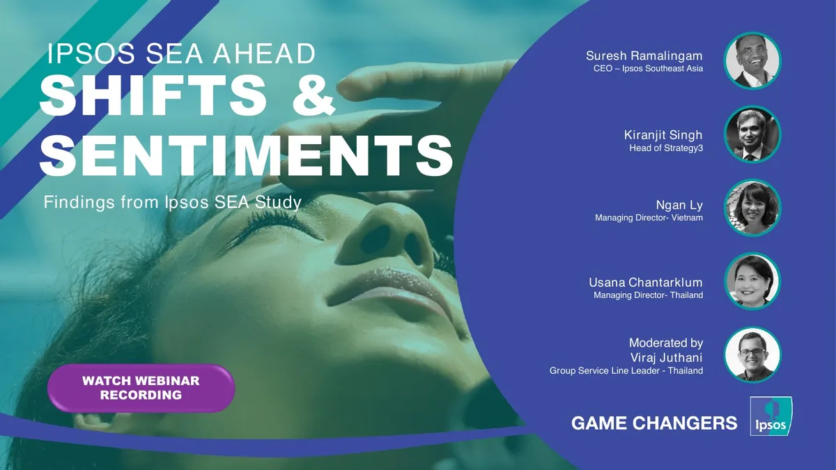 IPSOS SEA AHEAD SHIFTS &amp; SENTIMENTS · slide 1