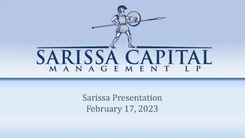 Sarissa Capital | Activist Presentation Deck | 18 slides