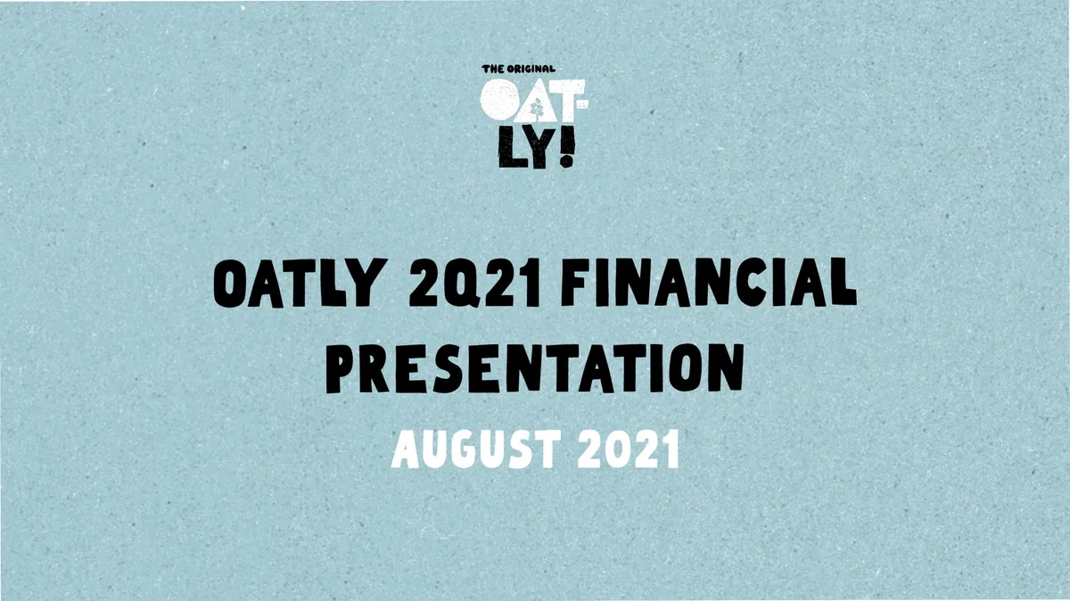 Oatly | Results Presentation Deck | 28 slides · slide 1