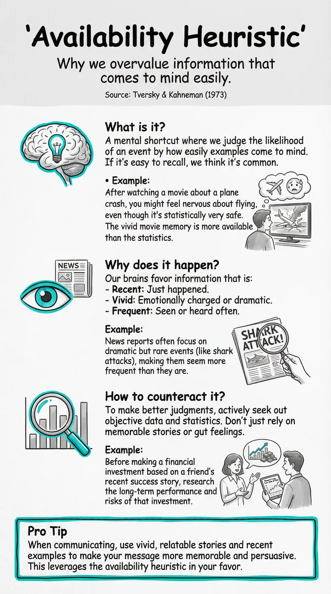 Availability Heuristic illustration