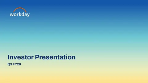 2025 Q3FY26 Investor Presentation