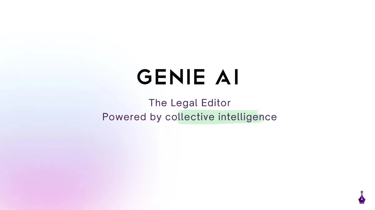 Legal startup Genie AI secures funding from Google Ventures · slide 1