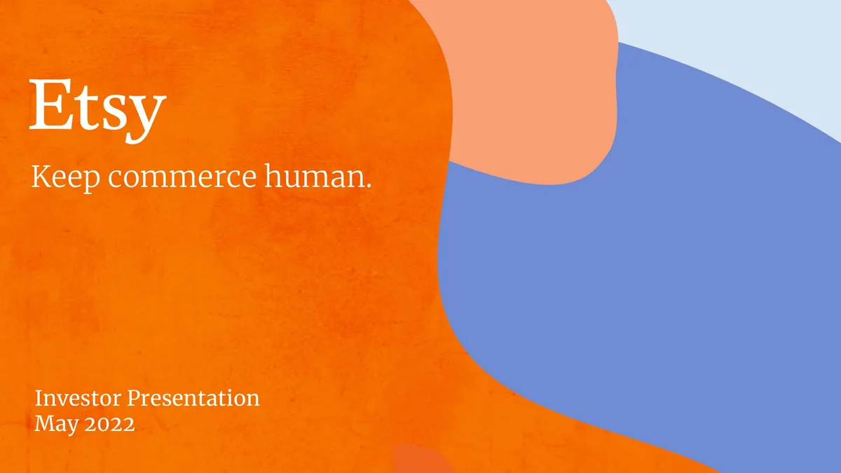 Etsy | Investor Presentation Deck | 50 slides · slide 1
