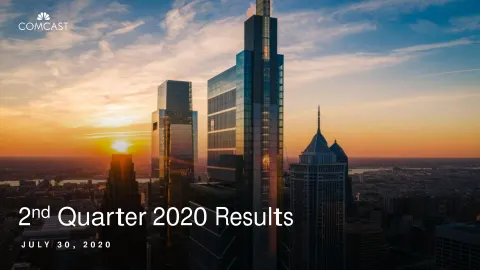 Comcast | Results Presentation Deck | 13 slides