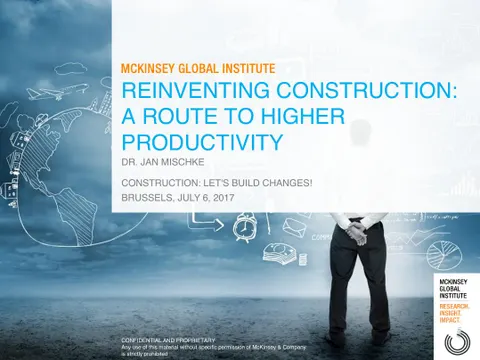Reinventing Construction Higher Productivity