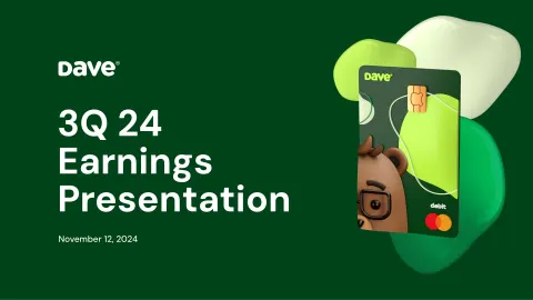 Dave | Results Presentation Deck | 39 slides