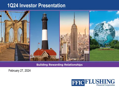 Flushing Financial | Results Presentation Deck | 40 slides