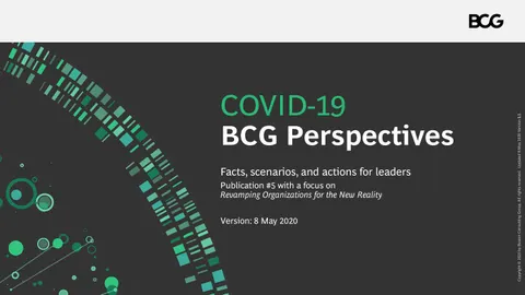 COVID-19 BCG Perspectives Publication #5 with a focus on Revamping Organizations for the New Reality