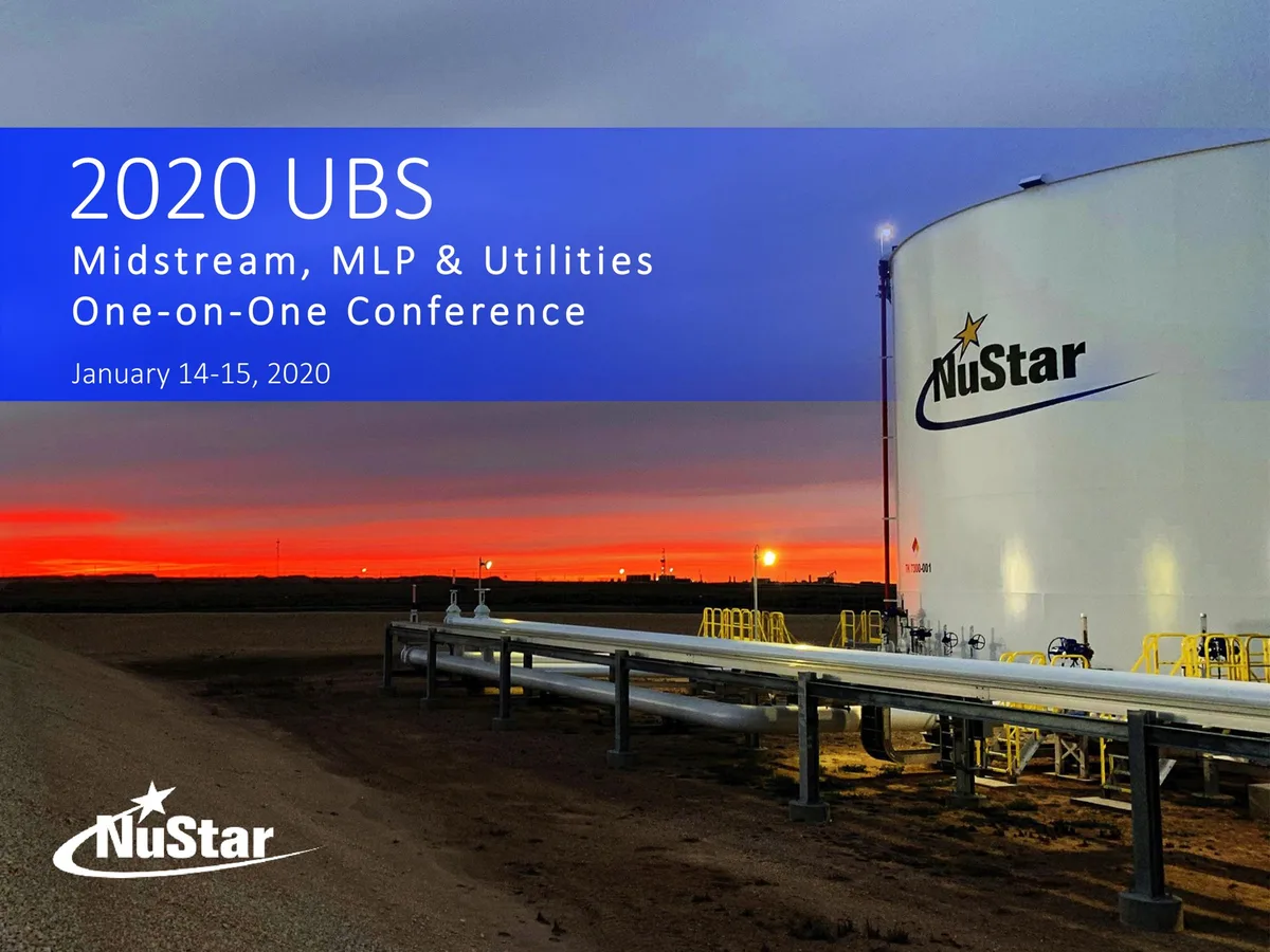 NuStar Energy | Investor Conference Presentation Deck | 41 slides · slide 1