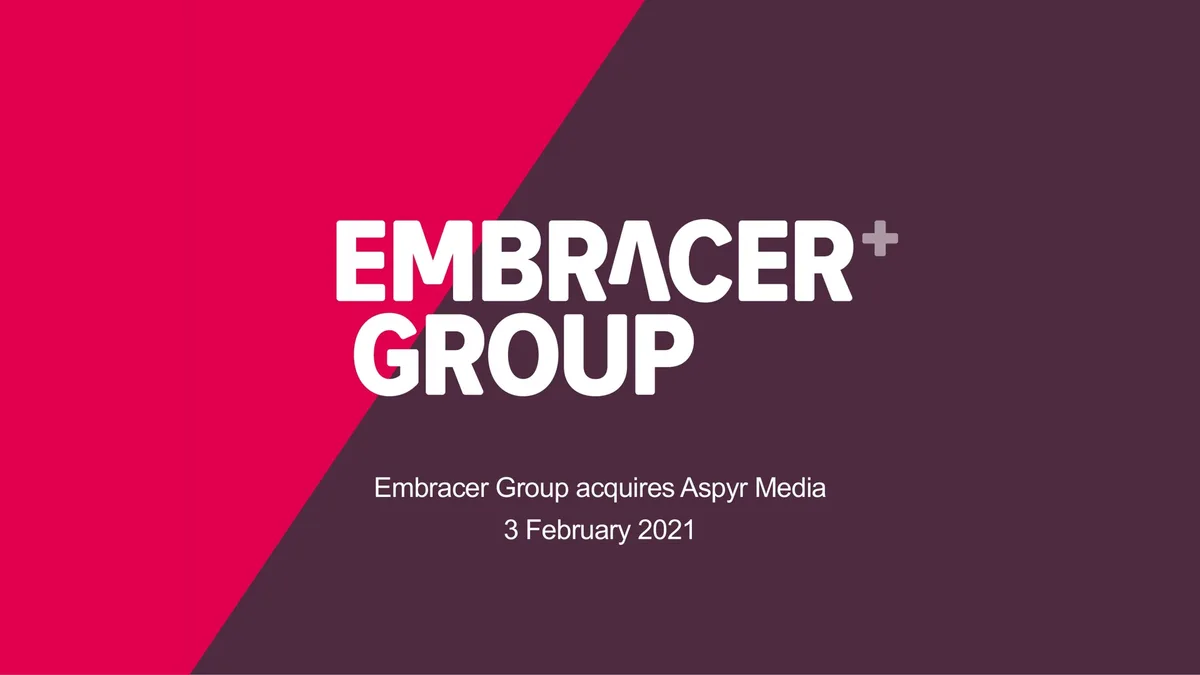 Embracer Group | Mergers and Acquisitions Presentation Deck | 11 slides · slide 1