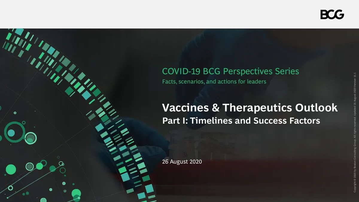 Includes BCG logo and series branding.