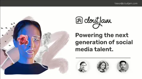 Clout Jam | Start Up Pitch Deck | 12 slides