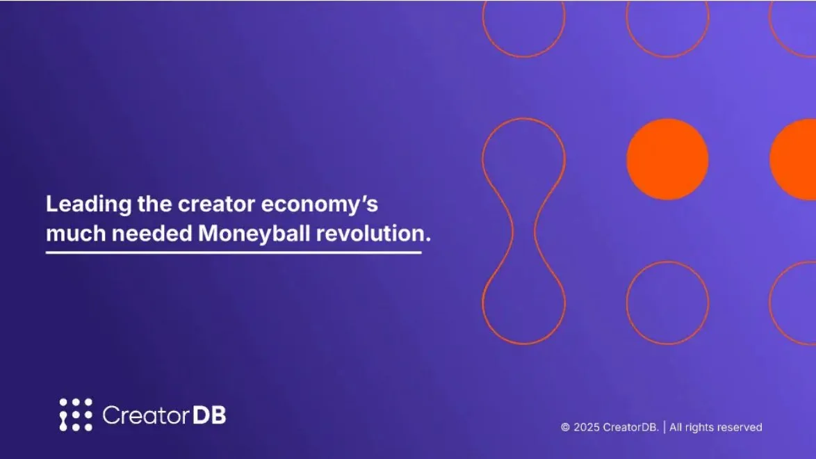 Uses a 'Moneyball' analogy to imply data-driven efficiency in creator marketing.