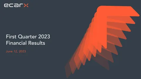 Ecarx | Results Presentation Deck | 23 slides