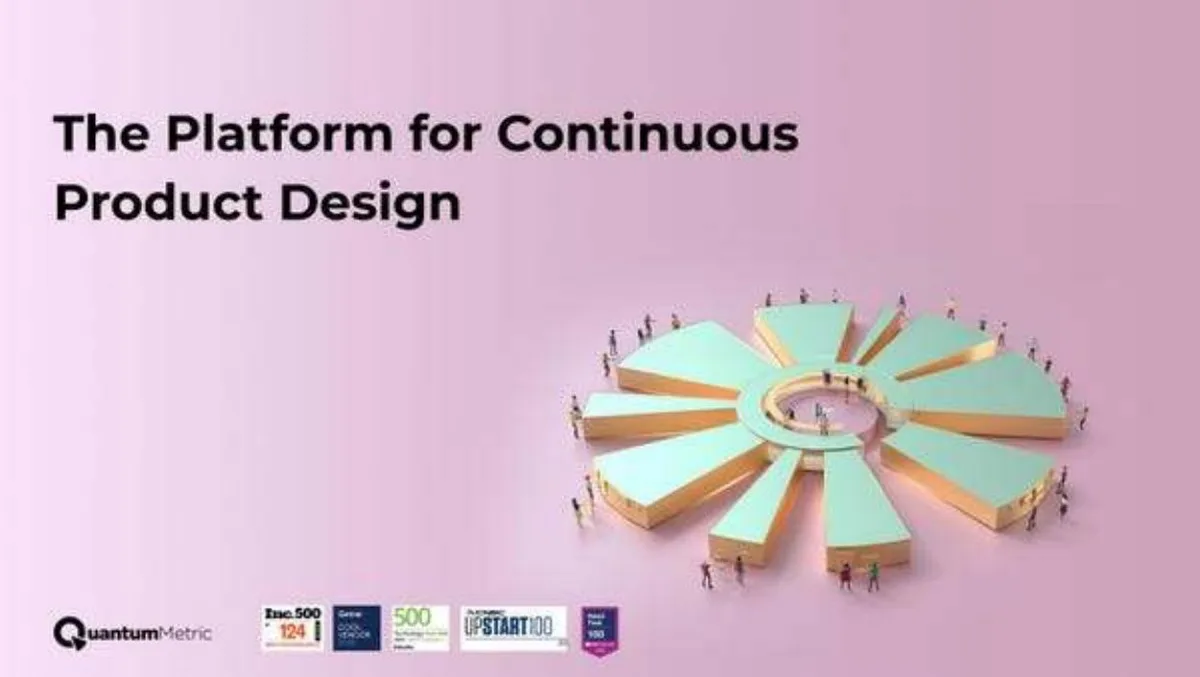 The slide uses a stylized circular diagram representing a platform or ecosystem.