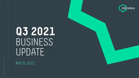 AbCellera | Results Presentation Deck | 20 slides