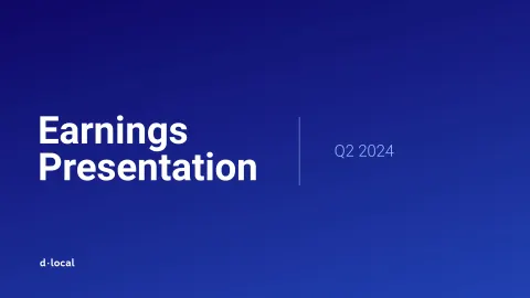dLocal | Results Presentation Deck | 31 slides