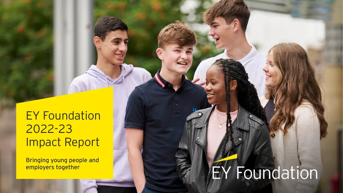 EY Foundation 2022 2023 Impact Report · slide 1