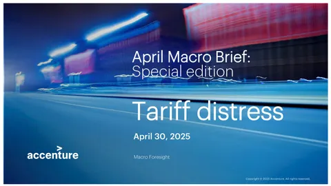 April Macro Brief: Special edition Tariff distress