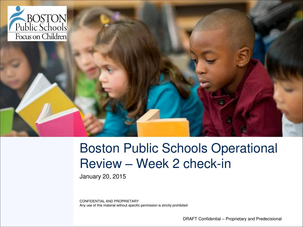 20 Jan 2015 McKinsey BPS Operational Review Check In week 2 · slide 1