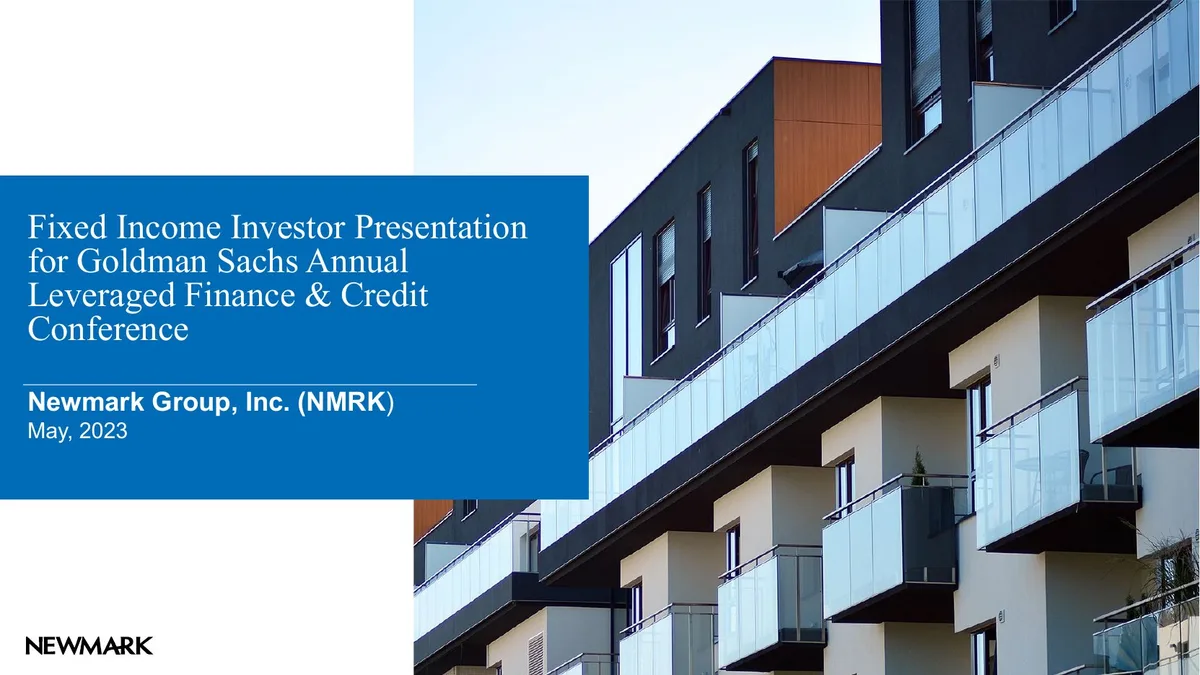 Newmark May 2023 FI Conference Presentation Vf Final · slide 1