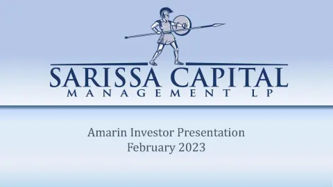 Sarissa Capital | Activist Presentation Deck | 109 slides