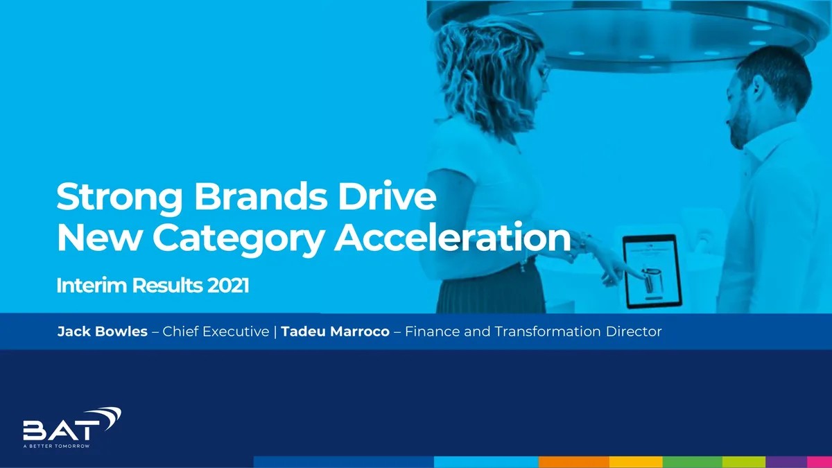 BAT | Results Presentation Deck | 43 slides · slide 1