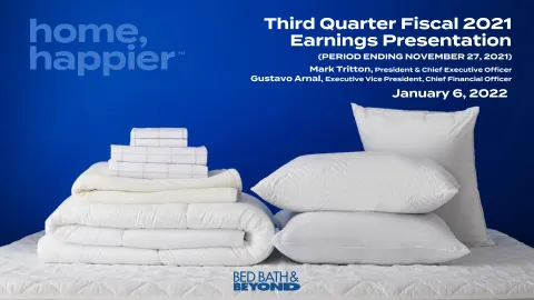 Bed Bath &amp; Beyond | Results Presentation Deck | 38 slides