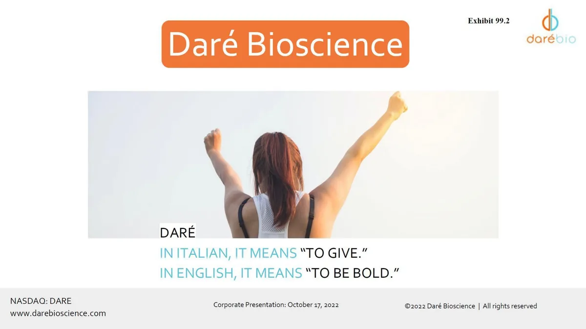 The slide uses a play on words between Italian and English to define the brand identity.