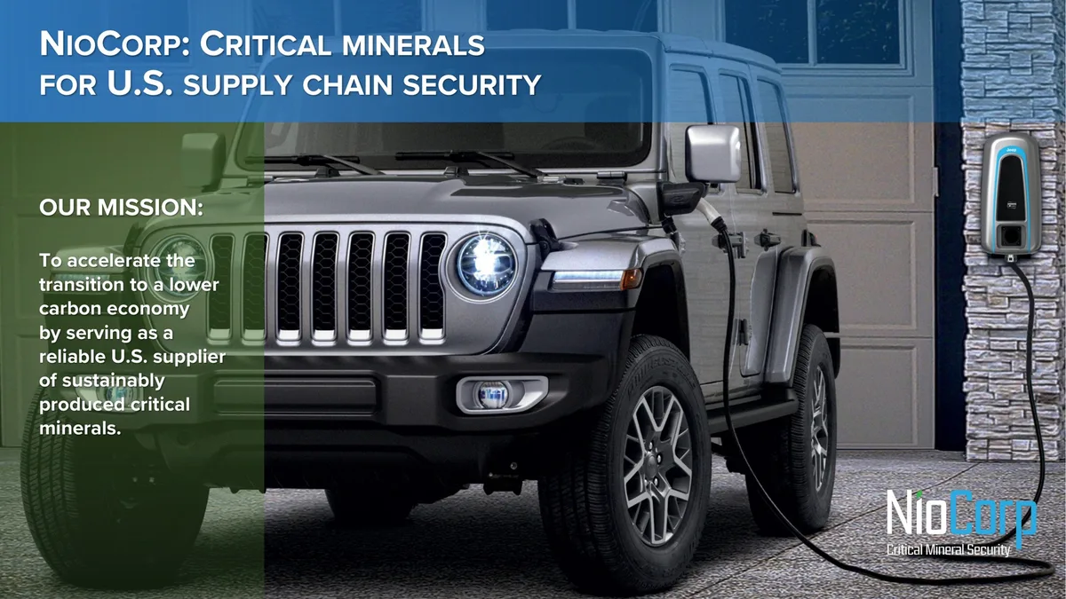 NioCorp | Investor Presentation Deck | 48 slides · slide 1