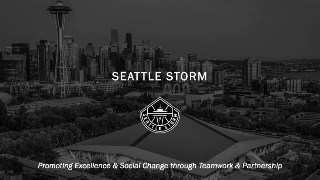 14 pitch deck slides the WNBA's Seattle Storm used to raise $21 million · slide 1