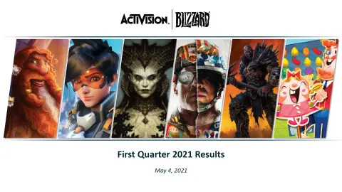 Activision Blizzard | Results Presentation Deck | 14 slides