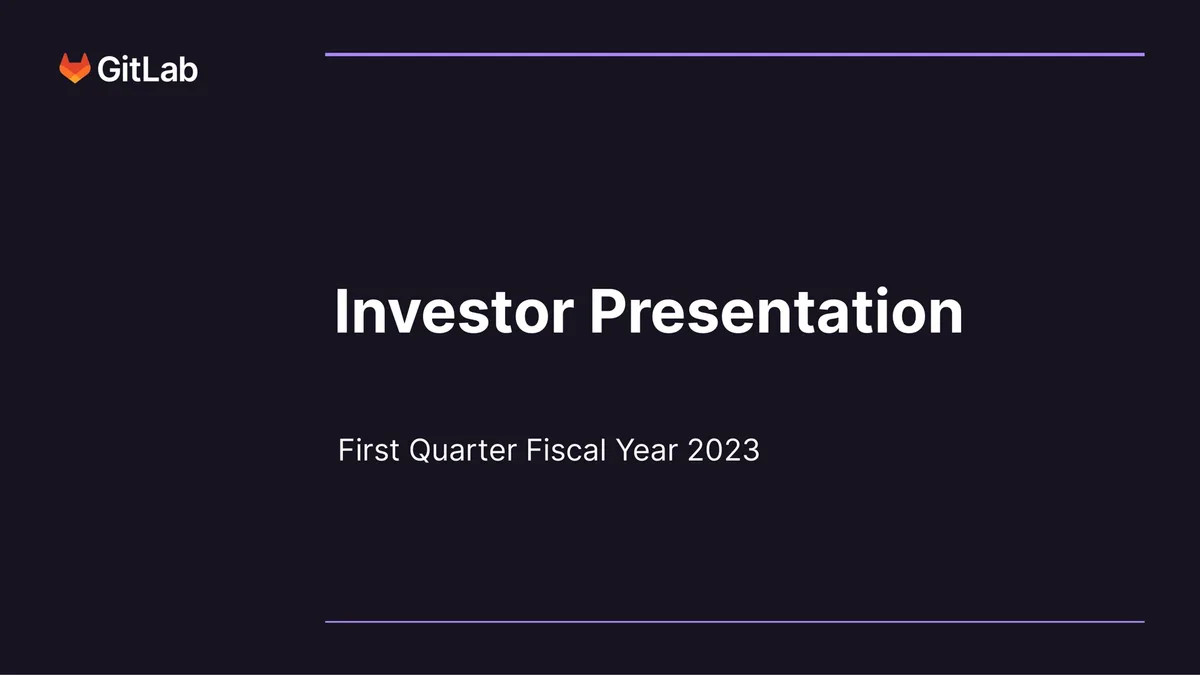 GitLab | Results Presentation Deck | 40 slides · slide 1