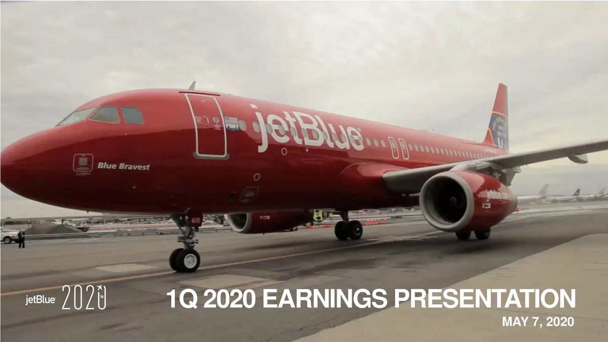 The aircraft livery is a special 'Blue Bravest' edition honoring the FDNY.