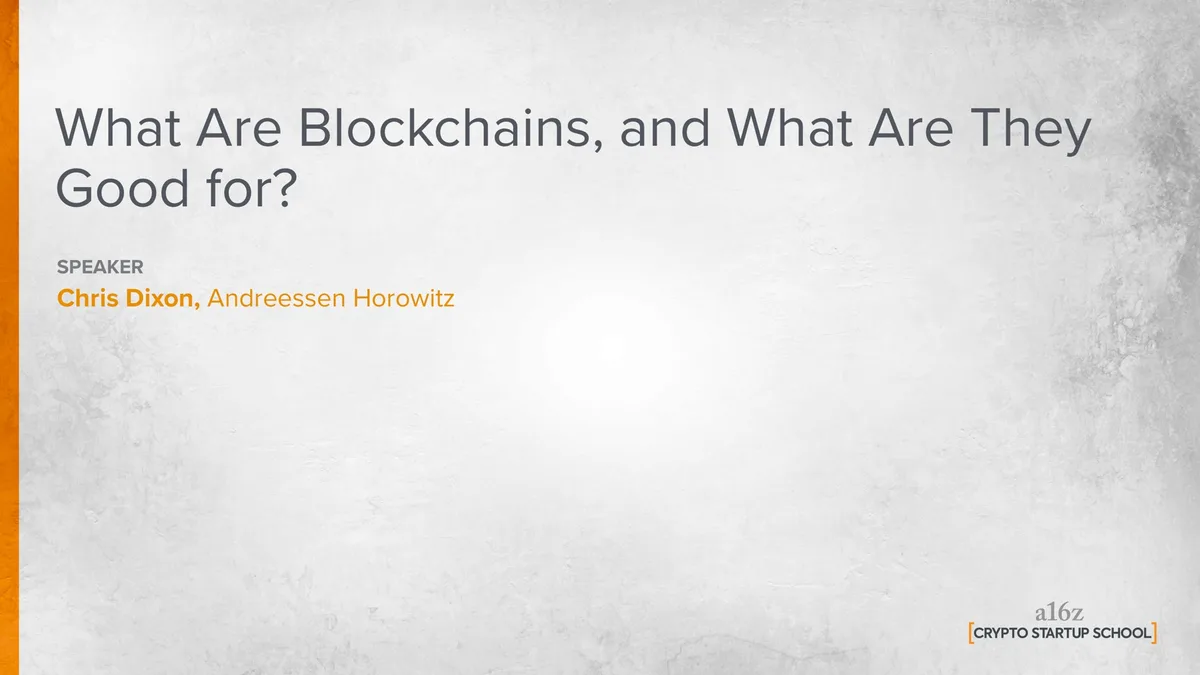 a16z | Educational Presentation Deck | 27 slides · slide 1