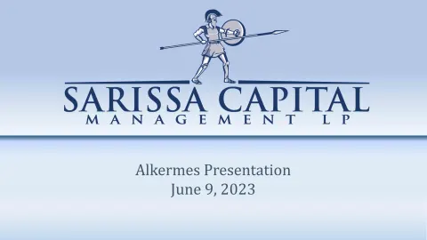 Sarissa Capital | Activist Presentation Deck | 36 slides