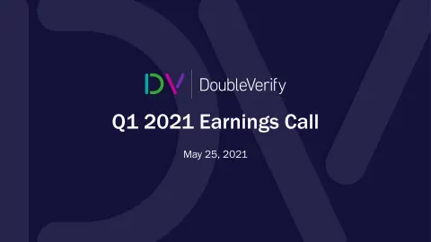 DoubleVerify | Results Presentation Deck | 12 slides