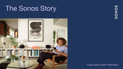 Sonos | Investor Presentation Deck | 20 slides