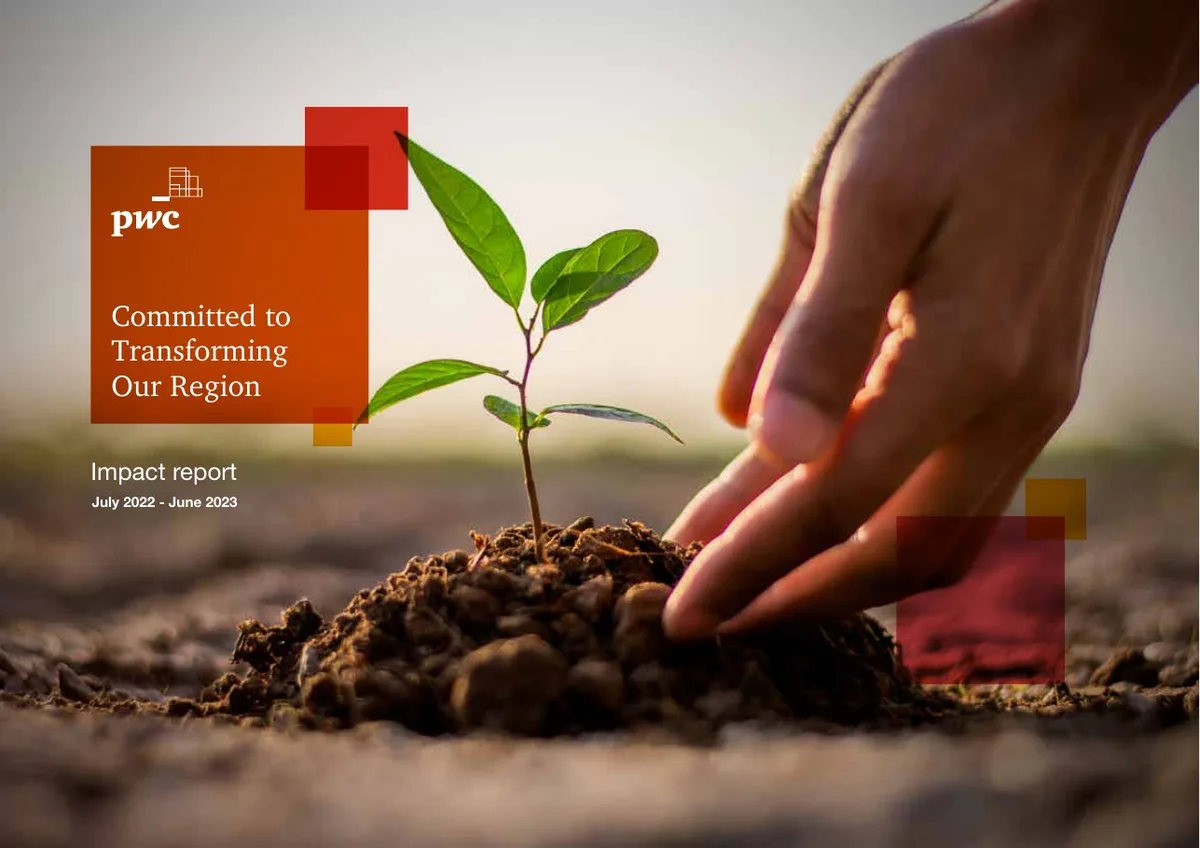 Features a hand planting a seedling, symbolizing growth and sustainability.