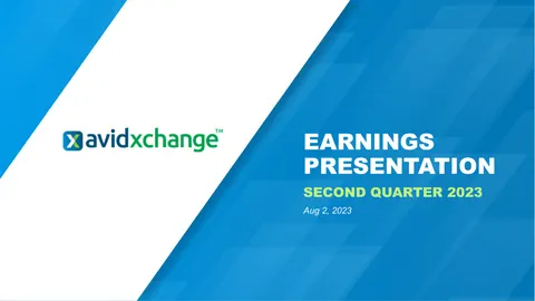 AvidXchange | Results Presentation Deck | 15 slides