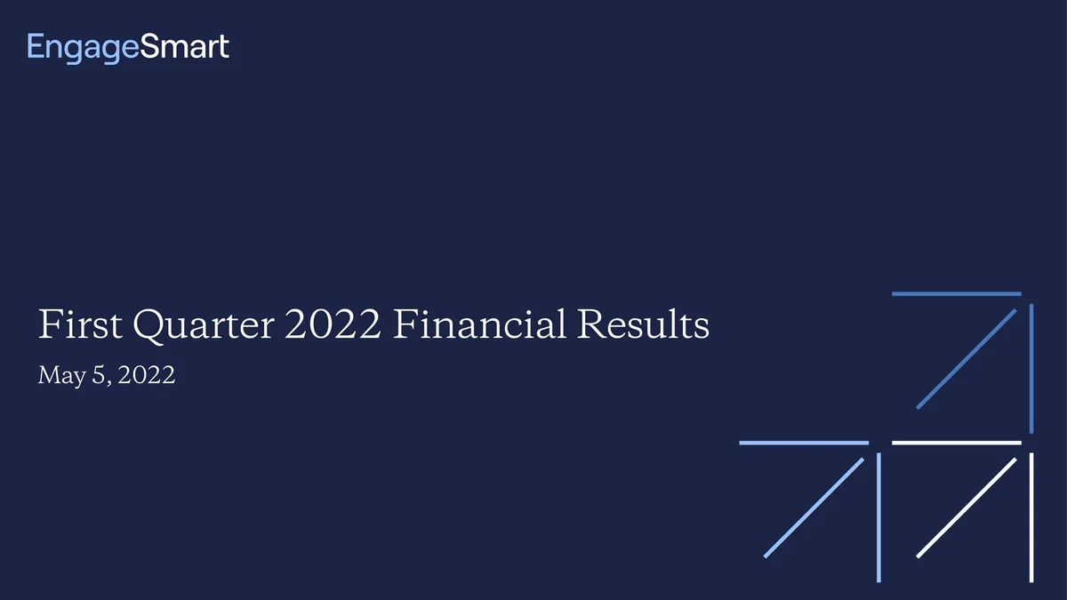 EngageSmart | Results Presentation Deck | 33 slides · slide 1