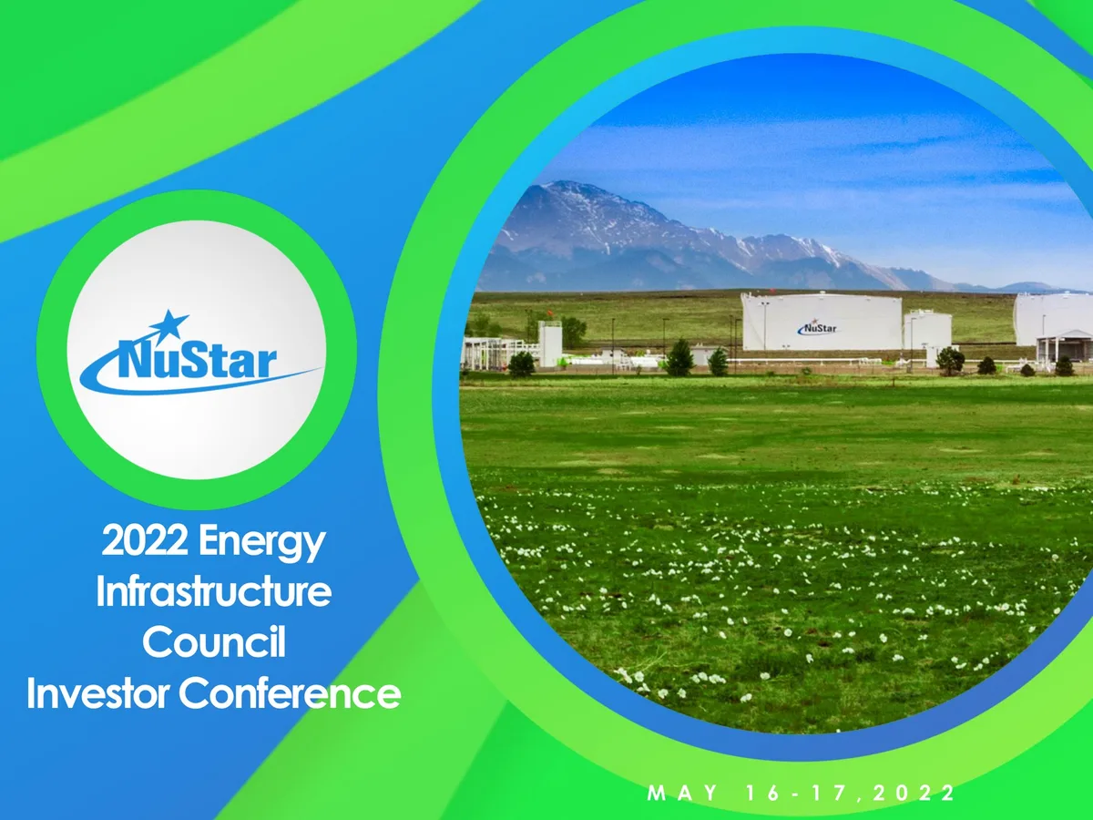 NuStar Energy | Investor Conference Presentation Deck | 34 slides · slide 1