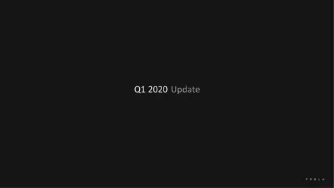 Tesla | Results Presentation Deck | 25 slides