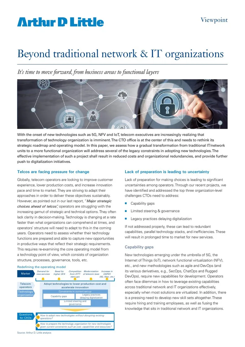 Beyond Traditional Network IT · slide 1