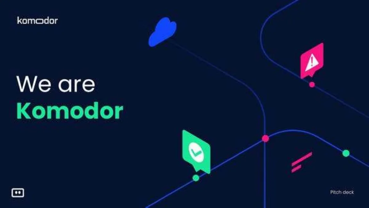 Komodor Pitch Deck · slide 1
