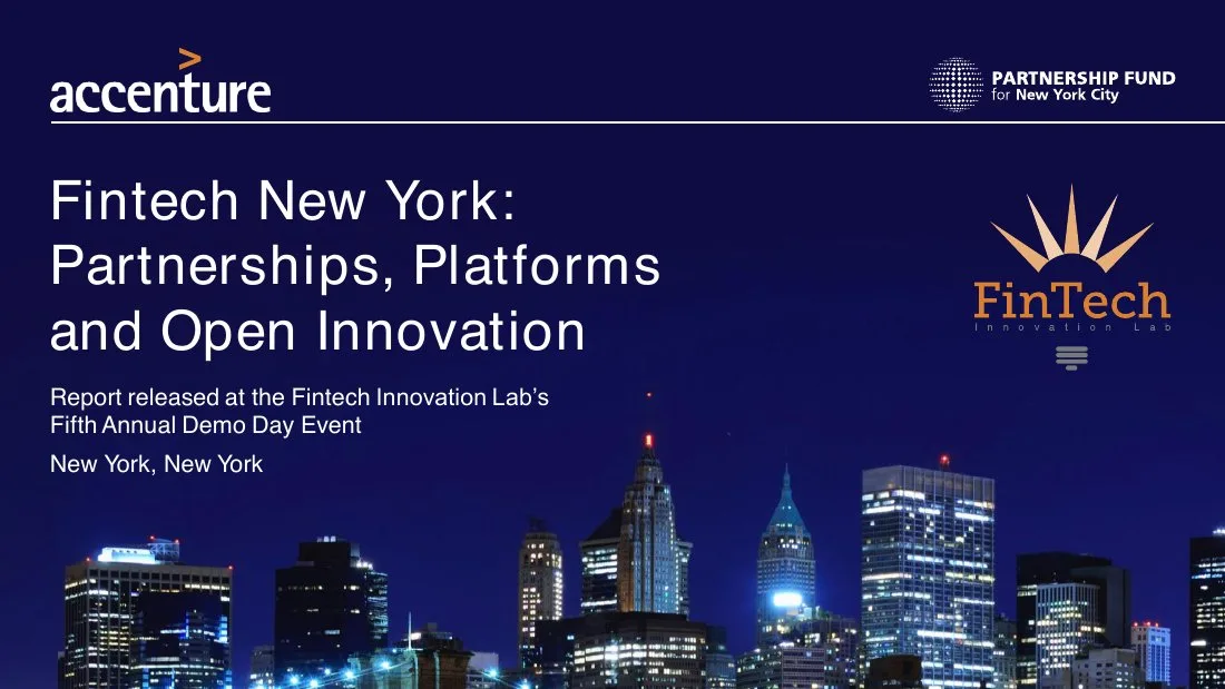 2015 Fintech New York Partnerships · slide 1