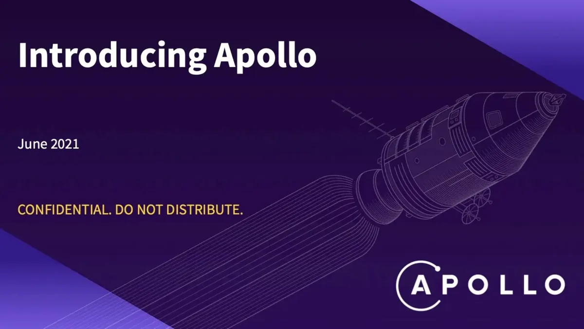 Includes a stylized line-art illustration of a spacecraft.